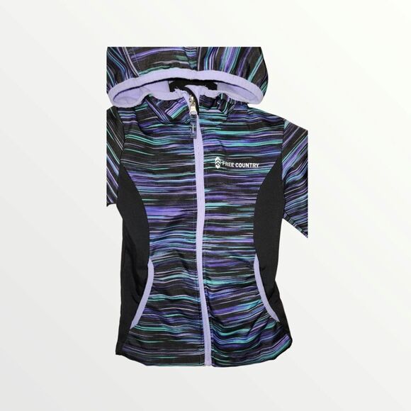 Free Country Girls' Hooded Softshell Jacket size 4 - Picture 5 of 10